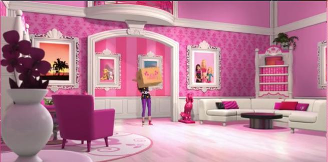 barbie house studio