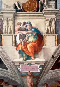 DELPHIC SIBYL-SISTINE CHAPEL