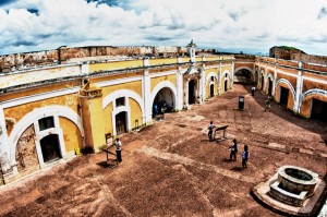 Authentic design Inside El Morro