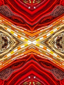 Imitation of Art XXII vibrant color photo collage by Ernesto Santalla reinterprets classic works of art